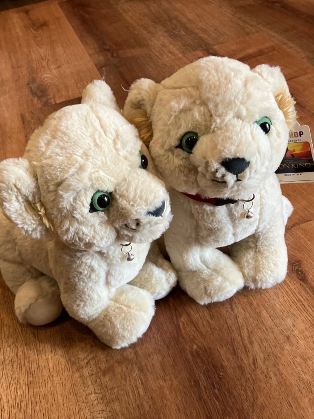 Disney Lion King Build-a-Bear Nala (Pair) Plush 11"H With Tags